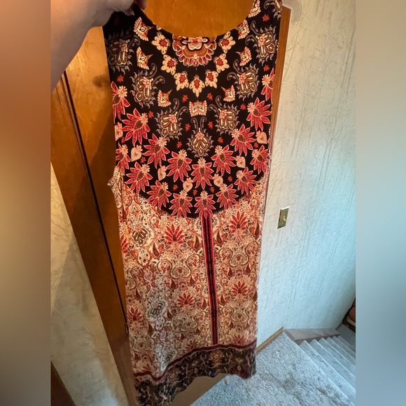 Boho Sleevless Tunic Dress XL NWOT - Picture 3 of 9